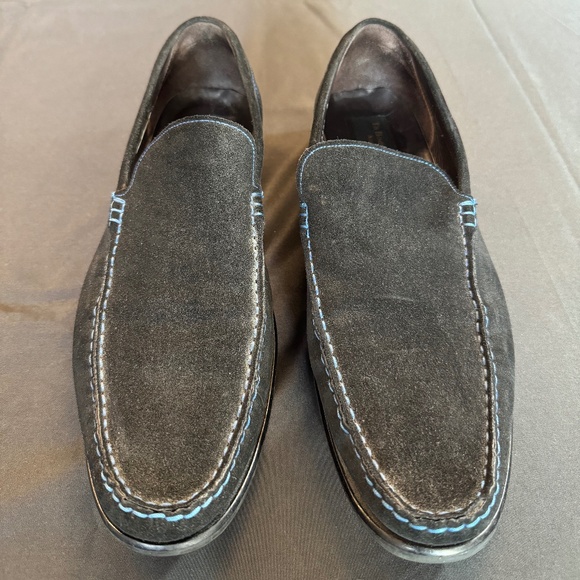To Boot New York Adam Derrick Blue Suede Loafers main image 6
